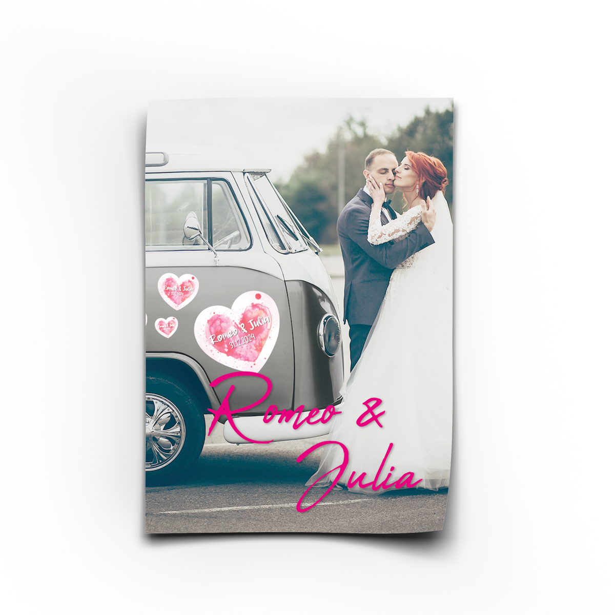 Poster & Plakate für Hochzeiten