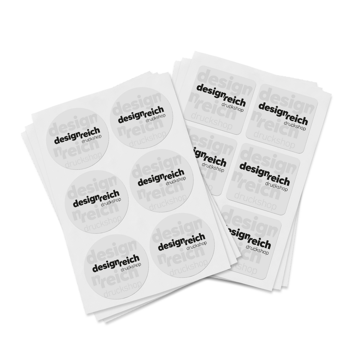 Aufkleber & Sticker online gestalten und bestellen.