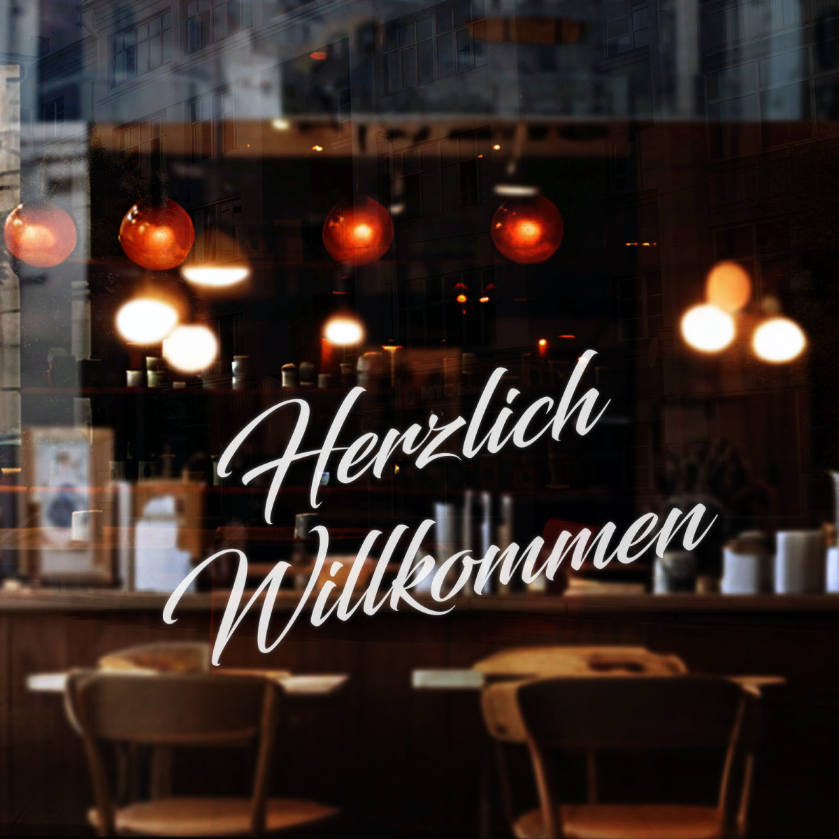 Folienschriften einfarbig