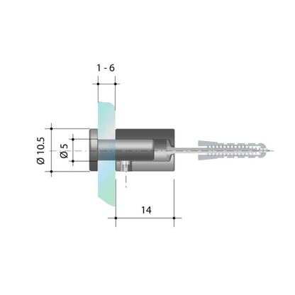 Abstandhalter 10.5 mm