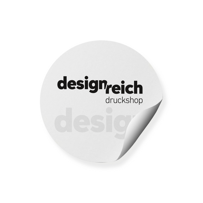 Aufkleber & Sticker günstig drucken lassen bei Designreich.